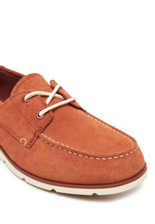 Timberland Mokasyny Grafton Bay TB0A42X7EIZ1 Brązowy. Kolor: brązowy. Materiał: skóra, zamsz