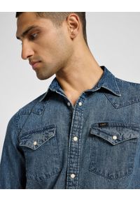 Lee - LEE MĘSKA KOSZULA REGULAR WESTERN SHIRT GREEN AURA 112355743 L66W008582 #5