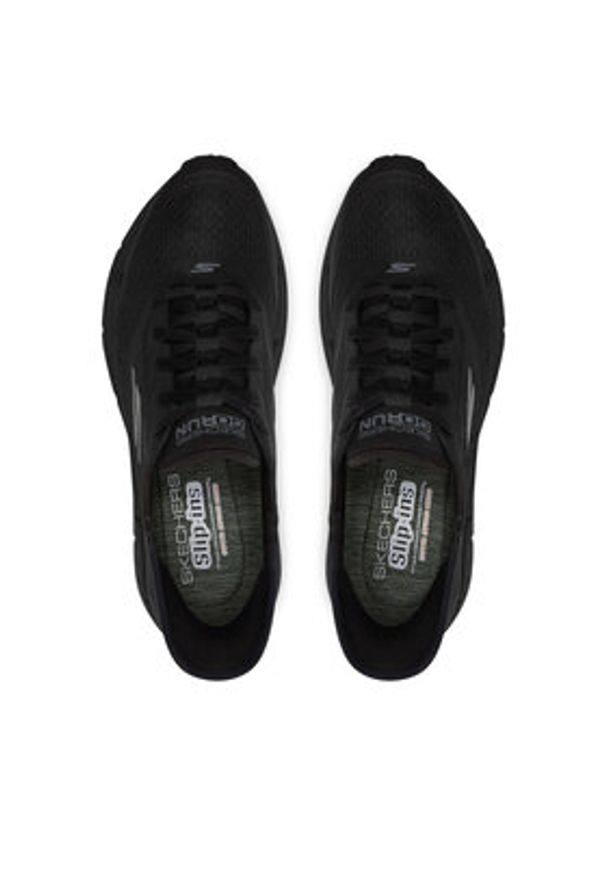 skechers - Skechers Sneakersy Skechers Max Cushioning Premier 2.0 - Vantage 220840 Czarny. Kolor: czarny. Materiał: mesh, materiał