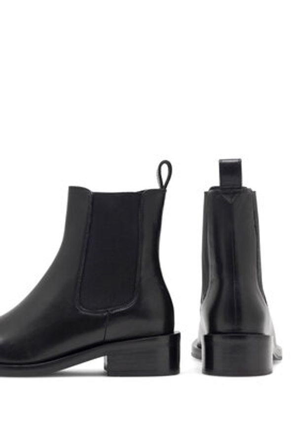 Gino Rossi Sztyblety DORIS-110402 Czarny. Kolor: czarny. Materiał: skóra