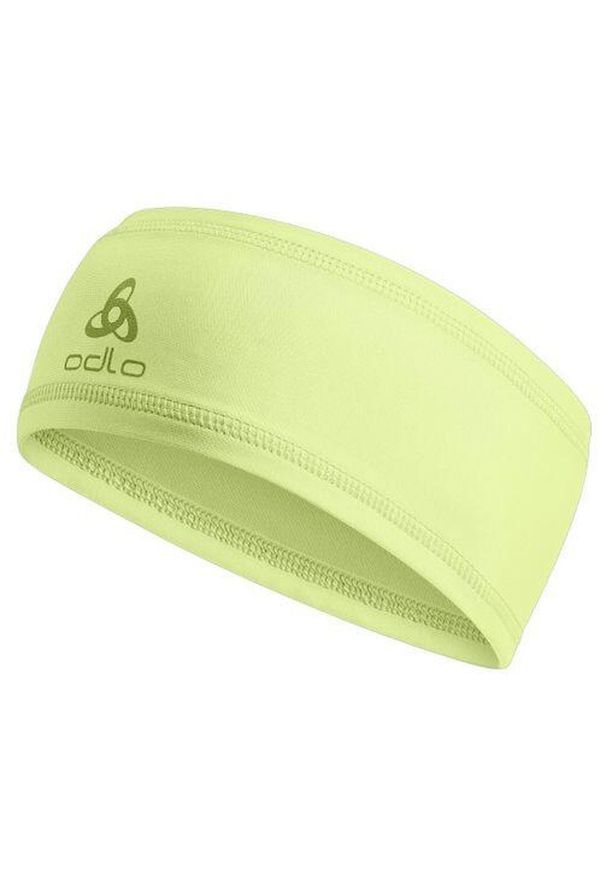Odlo - Opaska ODLO Polyknit Wam Headband. Kolor: zielony