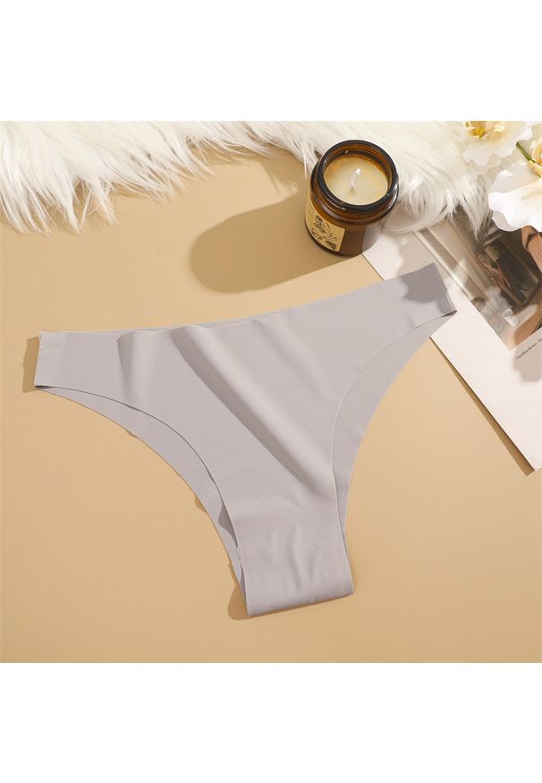 Intica - Figi bezszwowe niewidoczne pod ubraniem Ghazala. Kolor: brązowy. Materiał: materiał, skóra