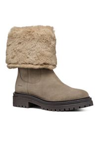 Geox Botki D Iridea D04HRM 022BH C6029 Beżowy. Kolor: beżowy. Materiał: materiał #5