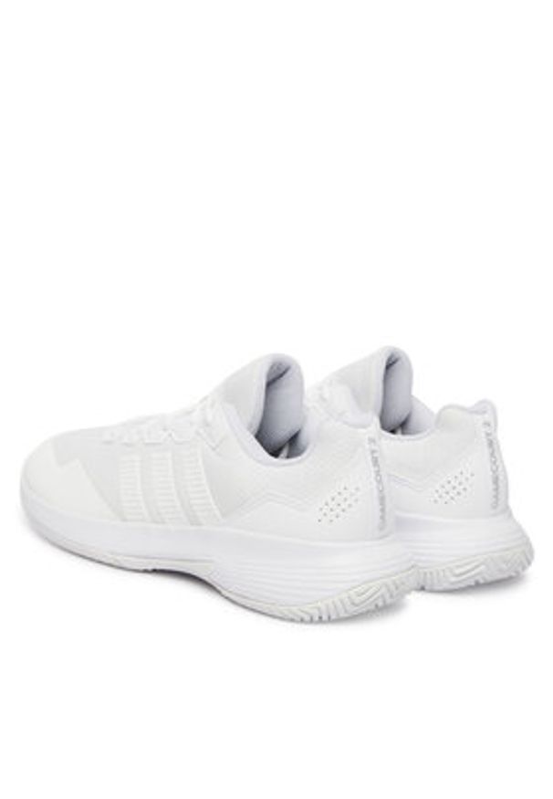 Adidas - adidas Buty do tenisa Gamecourt 2 KI0783 Biały. Kolor: biały. Materiał: materiał. Sport: tenis