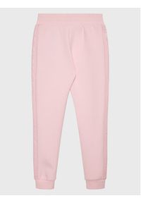 Guess Spodnie dresowe J2YQ24 FL03S Różowy Relaxed Fit. Kolor: różowy. Materiał: bawełna