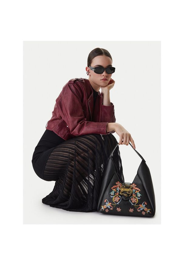 Torebka Just Cavalli. Kolor: czarny