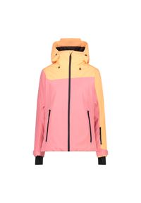 Damska kurtka narciarska CMP Fix. Kolor: różowy. Sezon: zima. Sport: narciarstwo #1