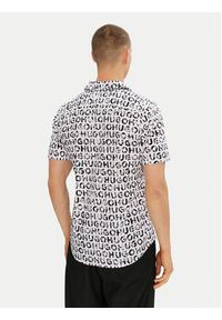 Hugo - HUGO Koszula Ellino 50539328 Czarny Relaxed Fit. Kolor: czarny. Materiał: bawełna #3