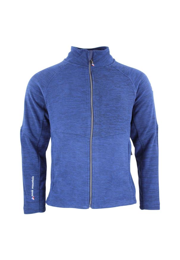 PEAK MOUNTAIN - Polar Peak Mountain Croco. Kolor: niebieski. Materiał: polar. Sezon: zima. Styl: wakacyjny