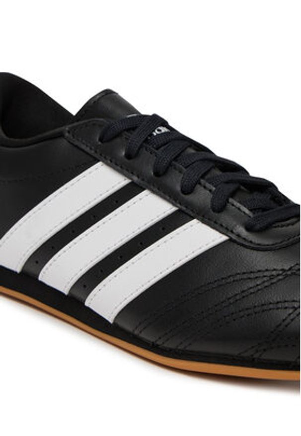 Adidas - adidas Sneakersy Taekwondo JR6807 Czarny. Kolor: czarny. Materiał: skóra