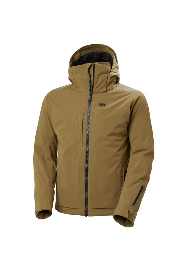 Kurtka narciarska Helly Hansen Atlas Infinity Stretch. Kolor: brązowy, beżowy, wielokolorowy. Sezon: zima. Sport: narciarstwo