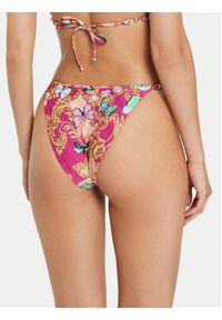 Guess Dół od bikini E4YO02 MC04R Różowy. Kolor: różowy. Materiał: syntetyk