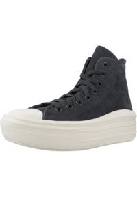 Tenisówki Converse Model Chuck Taylor All Star Move Hi Kolor Niebieski. Kolor: niebieski. Materiał: tkanina, skóra