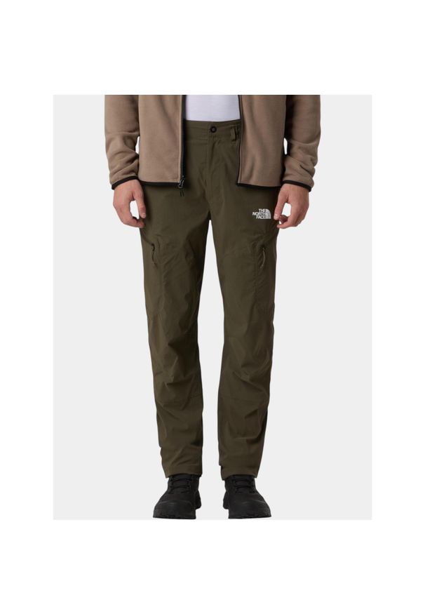 Spodnie Męskie The North Face M Exploration Reg. Kolor: zielony. Sezon: lato. Sport: turystyka piesza