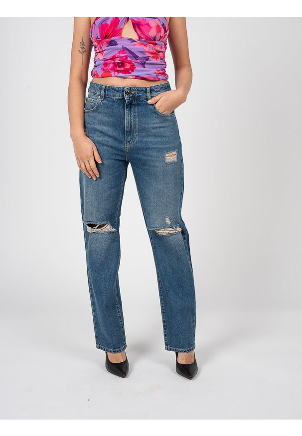 Pinko Jeansy "Gaia 13" | 1J10VK Y84F | Kobieta | Niebieski. Kolor: niebieski. Styl: elegancki
