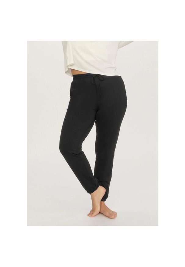 GIRLFRIEND COLLECTIVE - Damskie spodnie dresowe Girlfriend Collective Reset. Kolor: czarny. Materiał: dresówka. Długość: długie. Sport: bieganie