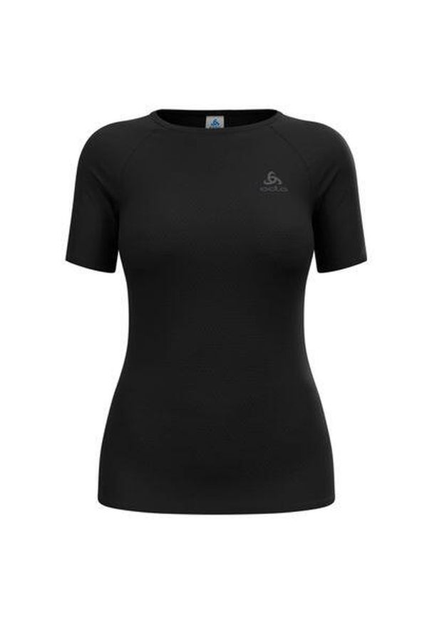 Koszulka termoaktywna damska Odlo Merino PW 140 Seamless BL Top Crew Neck SS. Kolor: czarny