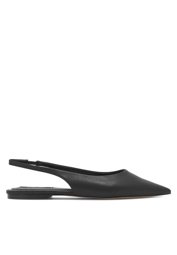 Nine West Sandały WFA2551-2 Czarny. Kolor: czarny. Materiał: skóra