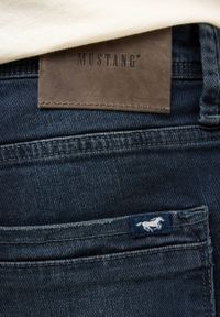Męskie Spodnie Jeansowe Mustang Style Michigan Straight Denim Blue 1016338 5000 883 #9