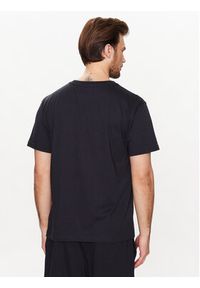 New Balance T-Shirt MT31904 Czarny Relaxed Fit. Kolor: czarny. Materiał: bawełna, syntetyk