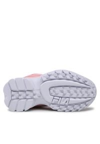 Fila Sneakersy Disruptor Kids 1010567.40035 Różowy. Kolor: różowy. Materiał: skóra #4