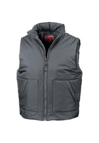 RESULT - Kamizelka Doudoune Kariban podbita polarem. Kolor: czarny. Materiał: polar #2