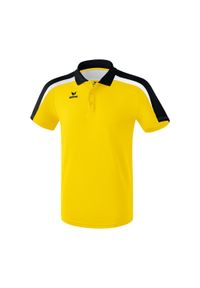 ERIMA - Dziecięca koszulka polo Erima Liga 2.0. Typ kołnierza: polo. Kolor: czarny, wielokolorowy, żółty