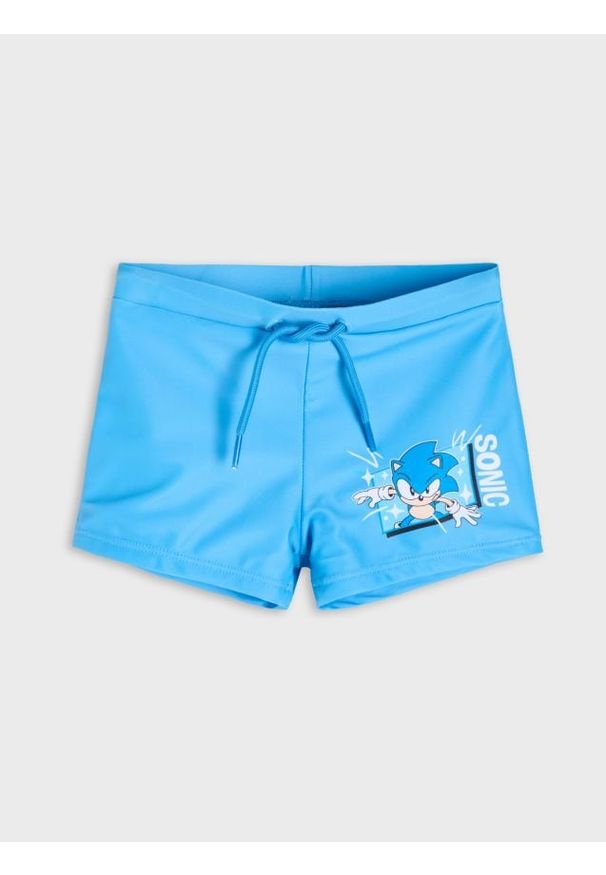 Sinsay - Kąpielówki Sonic the Hedgehog - niebieski. Kolor: niebieski