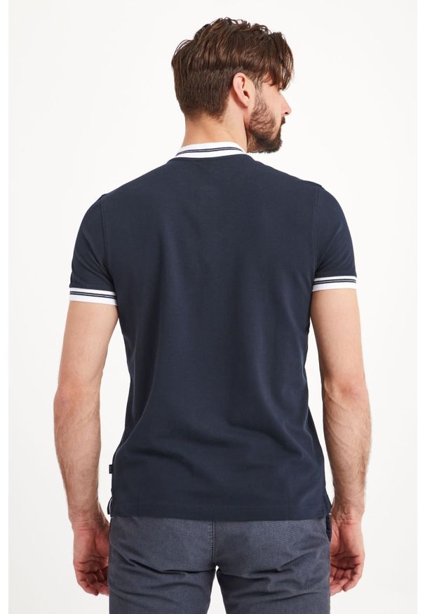 JOOP! Jeans - POLO ADEMARO JOOP! JEANS. Typ kołnierza: polo. Wzór: jednolity, nadruk. Styl: sportowy