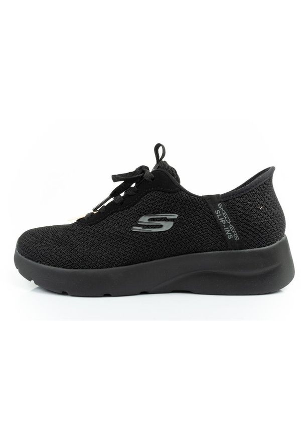 skechers - Buty sportowe sneakersy damskie Skechers Dynamight 2.0 SLIP-INS. Kolor: czarny. Sport: fitness