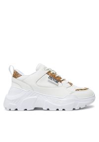 Versace Jeans Couture Sneakersy Speedtrack 77VA3SC2 Biały. Kolor: biały. Materiał: skóra #1