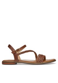 Geox Sandały D Sozy Plus D55DQD 081KY C5F2L Brązowy. Kolor: brązowy. Materiał: skóra #1