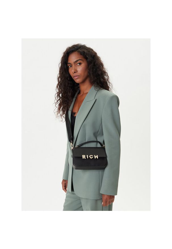 Torebka John Richmond. Kolor: czarny