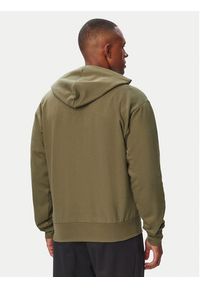 Adidas - adidas Bluza Feelcozy IA6042 Khaki Regular Fit. Kolor: brązowy. Materiał: bawełna #4