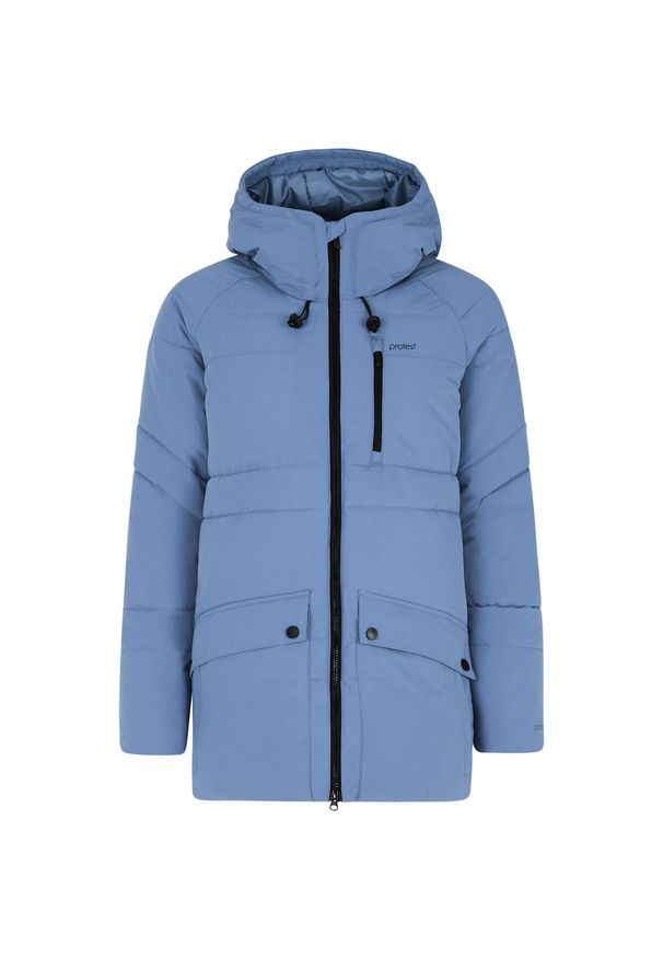 Kurtka puchowa damska Protest Magi. Kolor: niebieski. Materiał: puch. Sezon: zima. Sport: turystyka piesza