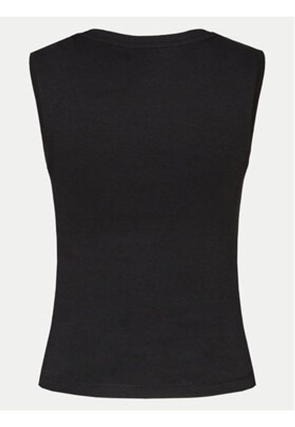 GAP - Gap Top 540735-01 Czarny Slim Fit. Kolor: czarny. Materiał: bawełna