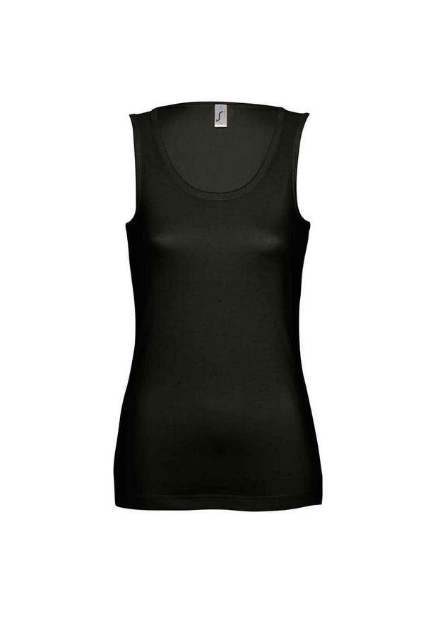 SOL'S - Podkoszulek Damski/panie Jane. Kolor: czarny, wielokolorowy, brązowy, zielony