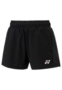 YONEX - Spodnie badminton damskie Yonex CSYW00474B. Kolor: czarny. Materiał: materiał, syntetyk. Długość: krótkie