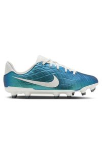 Buty piłkarskie dziecięce Nike Tiempo Emerald Legend 10 Academy FG/MG. Kolor: zielony. Sport: piłka nożna #1