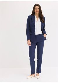 bonprix - Spodnium. Kolor: niebieski. Styl: elegancki, klasyczny #2