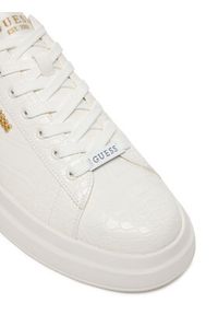 Guess Sneakersy FMPELA ELE12 Biały. Kolor: biały. Materiał: skóra, syntetyk #4