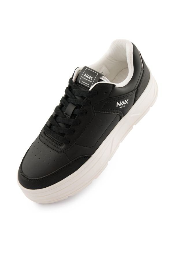 Naak - Damskie Buty Miejskie Nax Duwa 37 - Styl i Komfort. Kolor: fioletowy. Materiał: syntetyk, materiał. Obcas: na platformie