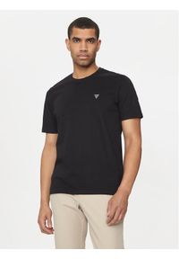 Guess T-Shirt M4YI0A KCCM1 Czarny Regular Fit. Kolor: czarny. Materiał: bawełna #1