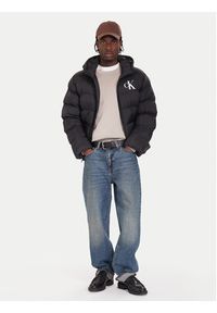Calvin Klein Jeans Kurtka zimowa LV04RD528G Czarny Regular Fit. Kolor: czarny. Materiał: syntetyk. Sezon: zima #4
