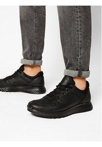 ecco - ECCO Sneakersy Exostride M 83531401001 Czarny. Kolor: czarny. Materiał: skóra #2