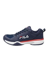 Buty tenisowe męskie Fila Sabbia Lite 2 clay. Kolor: wielokolorowy, czerwony, niebieski. Sport: tenis