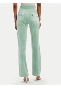 Juicy Couture Spodnie dresowe Del Ray JCAP180 Niebieski Regular Fit. Kolor: niebieski. Materiał: syntetyk #5
