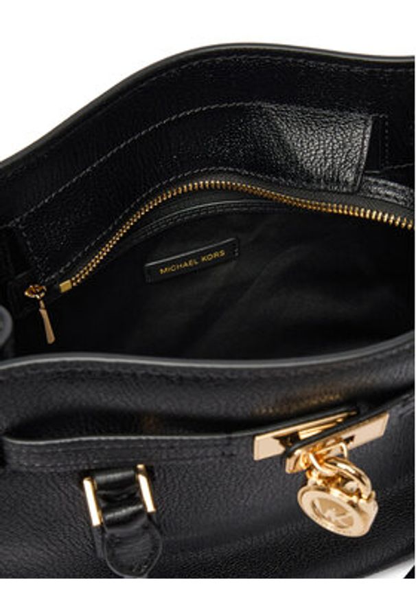 MICHAEL Michael Kors Torebka 30T6GNXS1L Czarny. Kolor: czarny. Materiał: skórzane