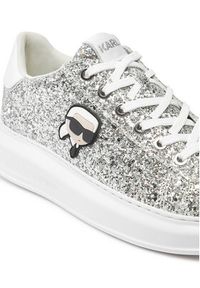 Karl Lagerfeld - KARL LAGERFELD Sneakersy KL62573N Srebrny. Kolor: srebrny #5