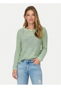 only - ONLY Sweter Geena 15113356 Zielony Regular Fit. Kolor: zielony. Materiał: syntetyk #1